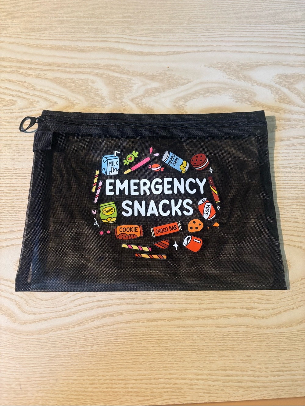 ๐๏ธ Vacation Family Emergency Snacks Mesh Carrying Case - Picture 3 of 6
